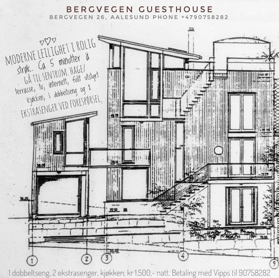 Bergvegen Guesthouse Aalesund Ålesund Exterior foto